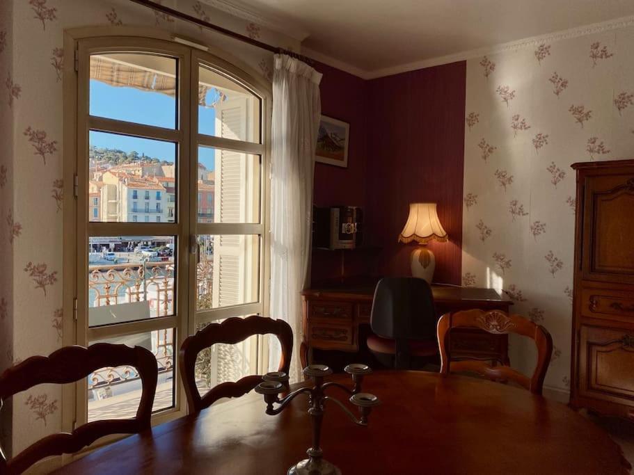 "Georgio" Grand Appartement Traversant Avec Vue Canal Et Parking Sète Kültér fotó